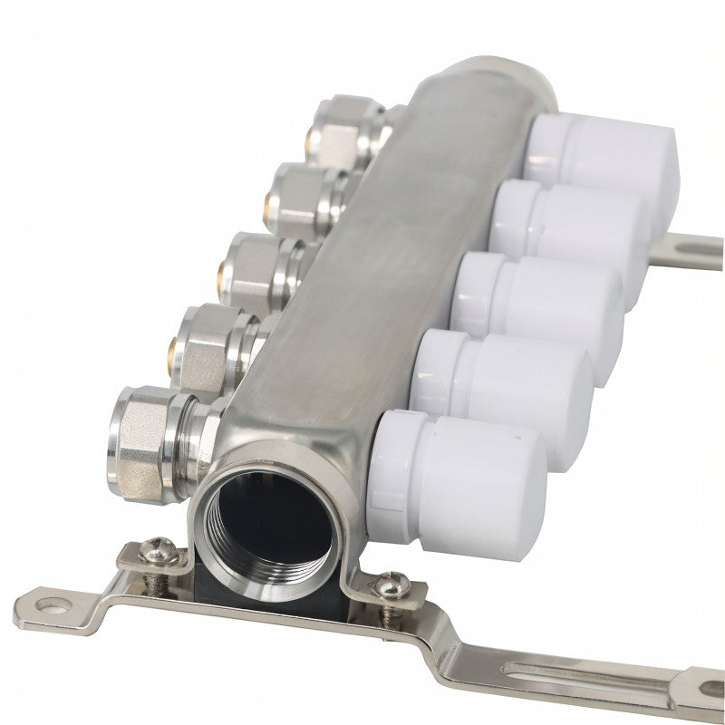 Stainless Steel Five-tube Manifold 304 Stainless Steel