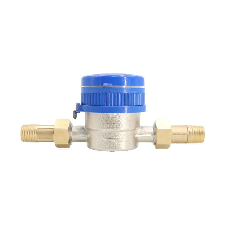 Water Meter Copper Shell Copper Connector 30 Degrees Centigrade