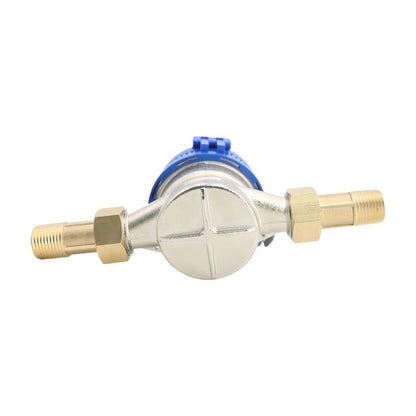 Water Meter Copper Shell Copper Connector 30 Degrees Centigrade