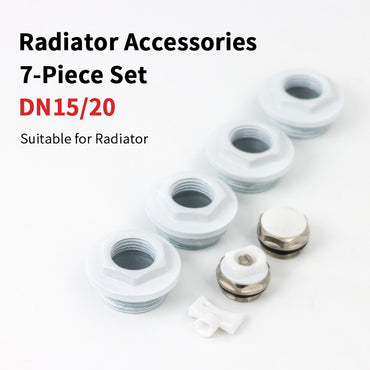 Radiator Accessories 7-Piece Set DN15/20