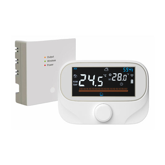 Wireless Boiler Thermostat WITH3 White/Black