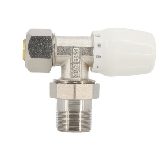 Angled Thermostatic Radiator Valve DN20