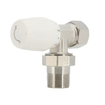 Accessoires de chauffage Robinet thermostatique angulaire DN20