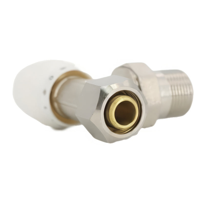 Angled Thermostatic Radiator Valve DN20