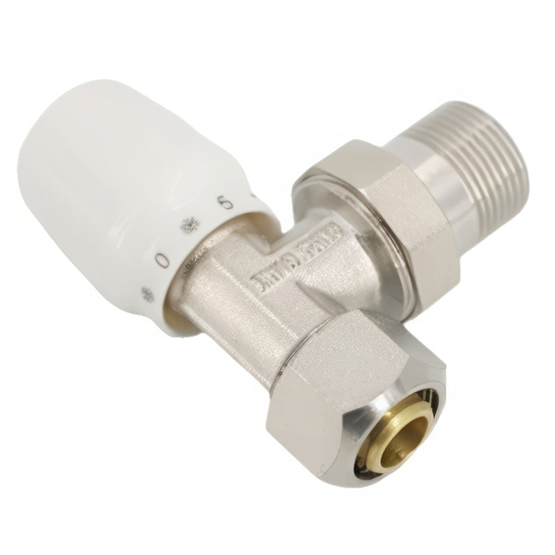 Angled Thermostatic Radiator Valve DN20