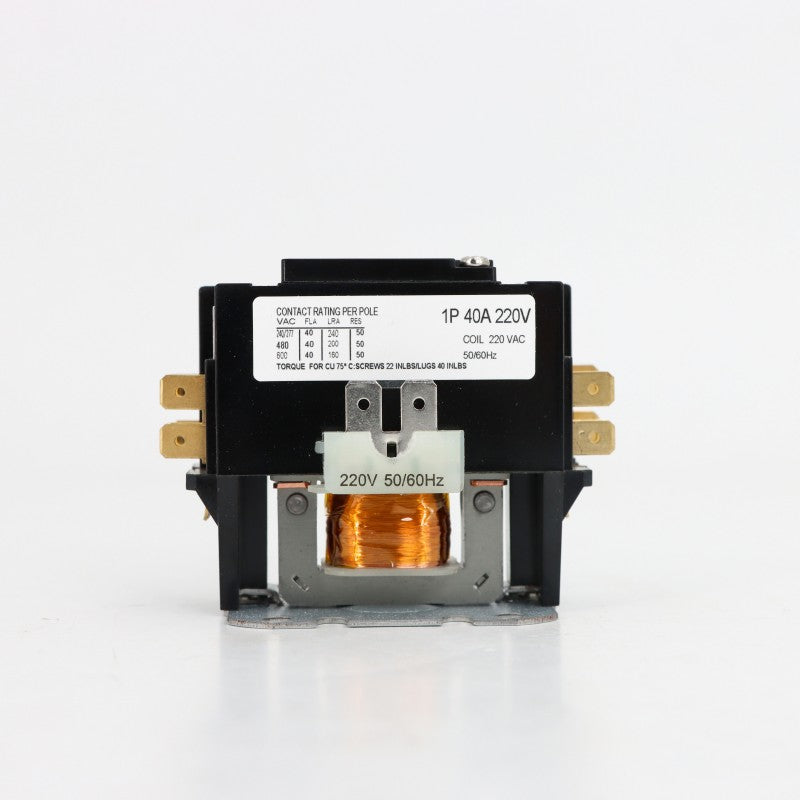 Air Conditioner Copper AC Contactor 1P 20/25/30/40A