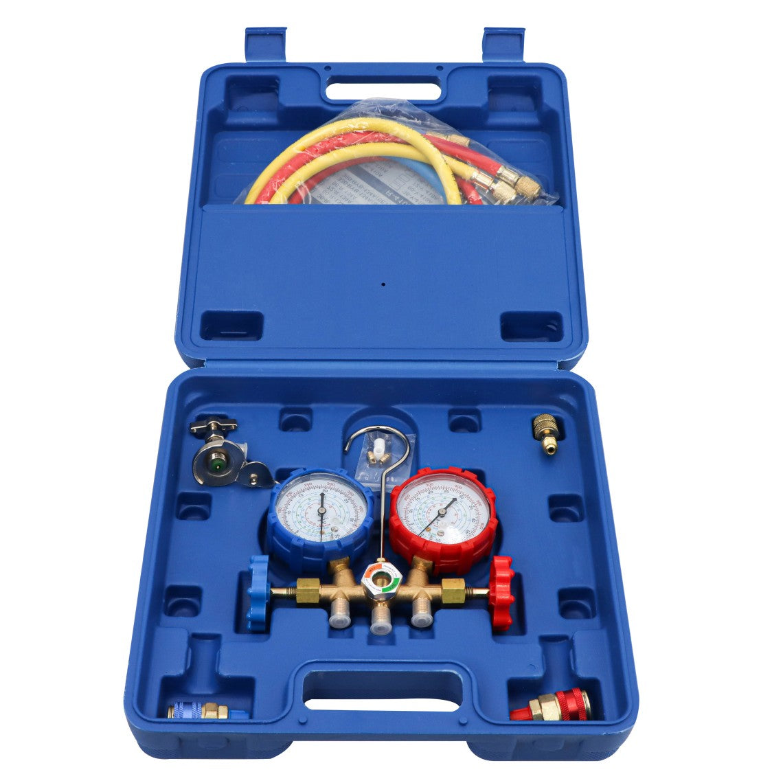 Air Conditioner Manifold Gauge Set + Hoses 1.5 m