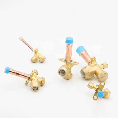 Straight Pipe Shut-off Valves 1/4~3/4 Inch R410/R22