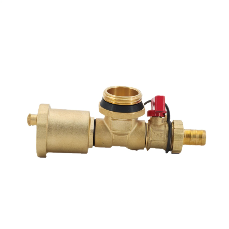 Manifold End with Drain and Vent DN25/DN32