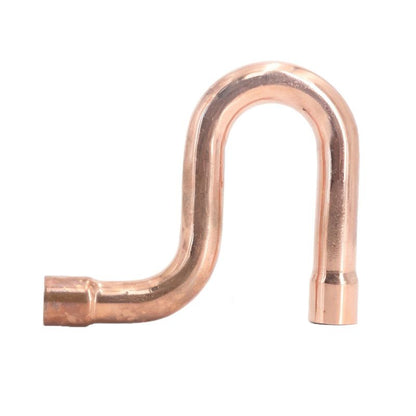 P-Trap Copper Line Fitting, 1/2~2-1/8" 0.7~1.7mm Pipe Thickness