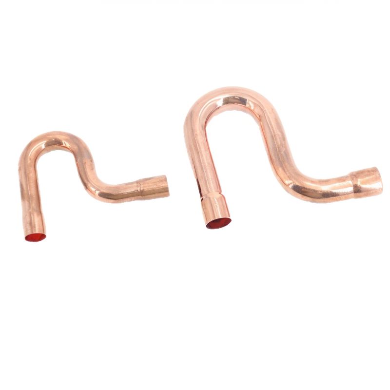 P-Trap Copper Line Fitting, 1/2~2-1/8" 0.7~1.7mm Pipe Thickness