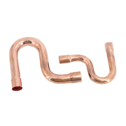 P-Trap Copper Line Fitting, 1/2~2-1/8" 0.7~1.7mm Pipe Thickness