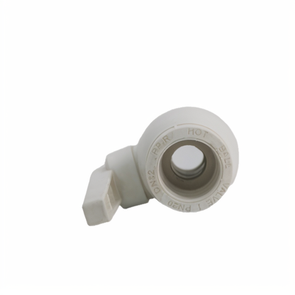 Heating Accessories PPR Water Ball Valve Iron Core 100*50*75MM 20MM