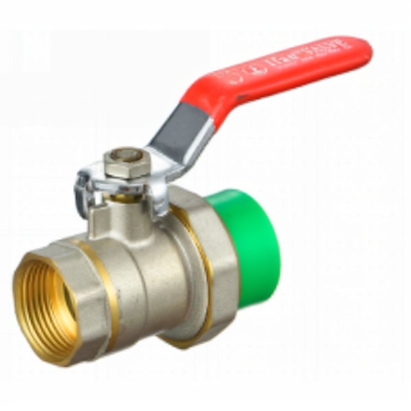 PPR Ball Valve, DE20/25/32 Iron Ball Iron Handle