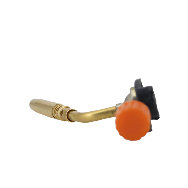 Single Copper Nozzle Barrel Manual Ignition Brazing Butane Flame Gun Alloy/Copper