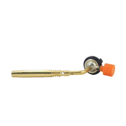 Single Copper Nozzle Barrel Manual Ignition Brazing Butane Flame Gun Alloy/Copper