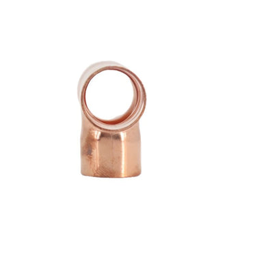 Tee Copper Fitting, 1/4~2-1/8" 0.7~1.5mm Pipe Thickness