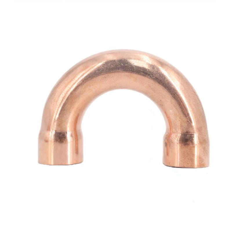 U Shape Copper Fitting, 5/16~2-1/8" 0.7~1.7mm Pipe Thinkness