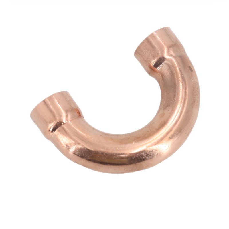 U Shape Copper Fitting, 5/16~2-1/8" 0.7~1.7mm Pipe Thinkness