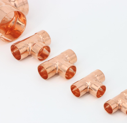 Copper T-joint