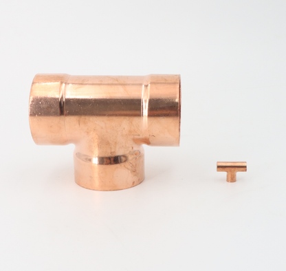 Copper T-joint